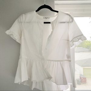 Madewell Peplum Blouse
